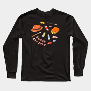 Go paint//Drawing for fans Long Sleeve T-Shirt